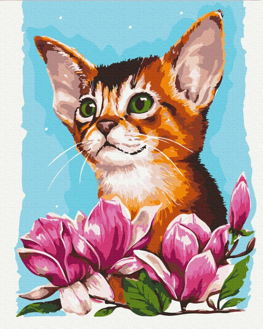 Котик в квітах © Anna Kulyk (BS53585)