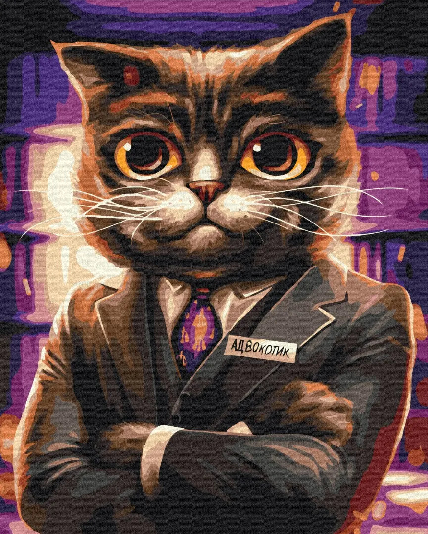 Котик адвокат ©Маріанна Пащук (BS53665)