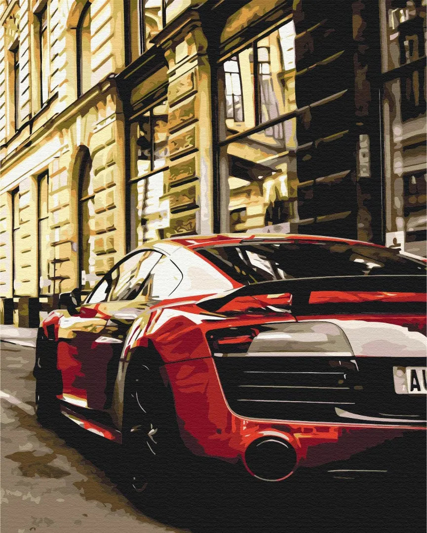 Яскравий Porsche (BS52465)