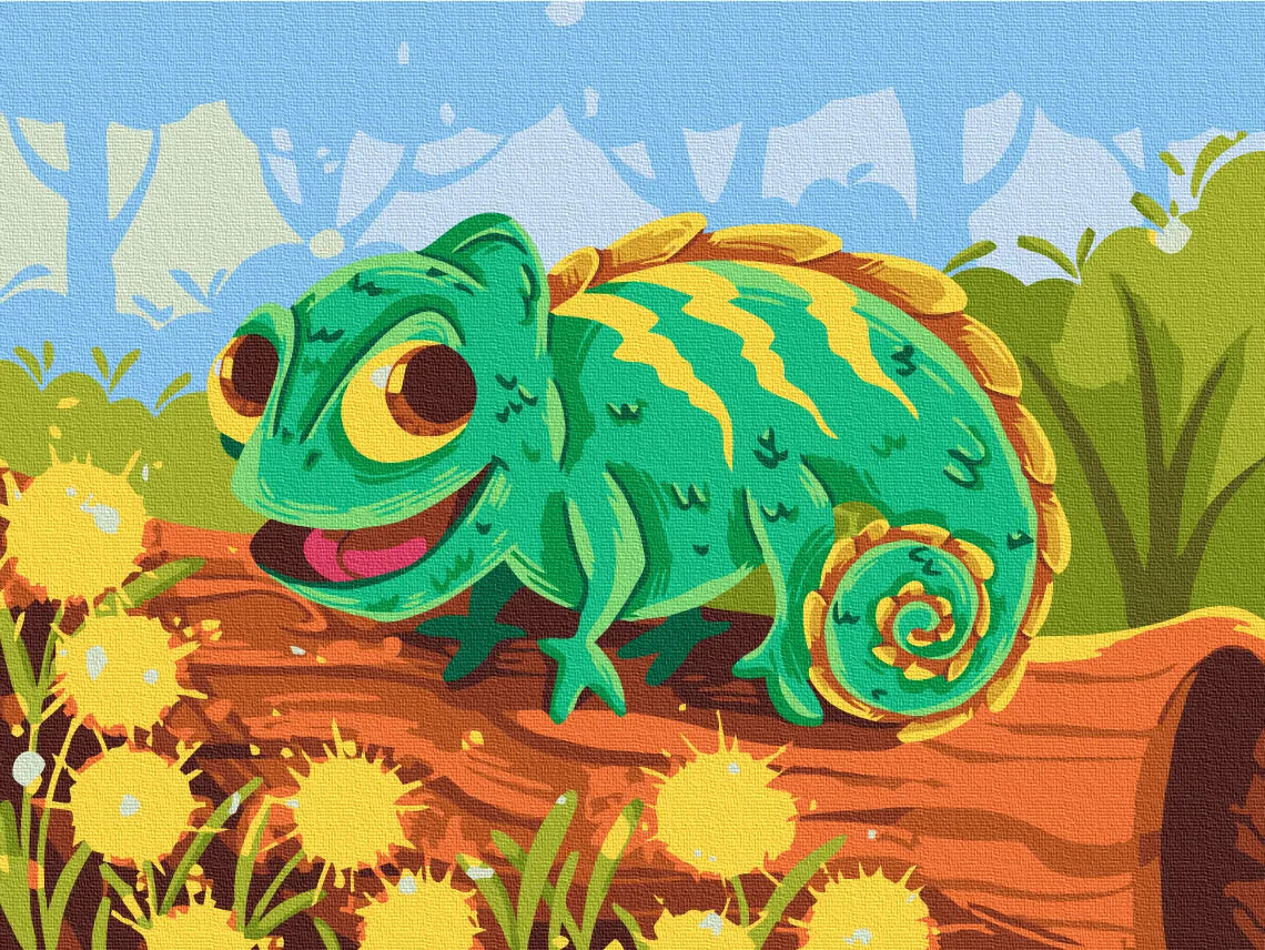 Хамелеончик © Didevych Kateryna (KBS0144)