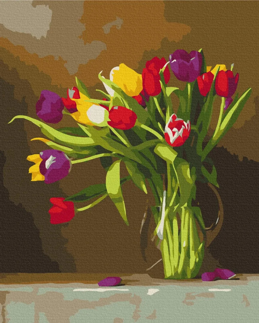Кольорові тюльпани (BS51395)