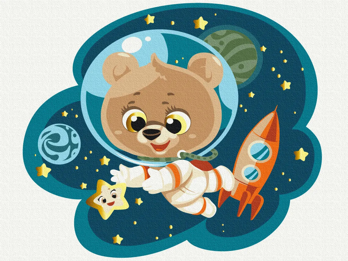 Космічний ведмедик (KBS0092)