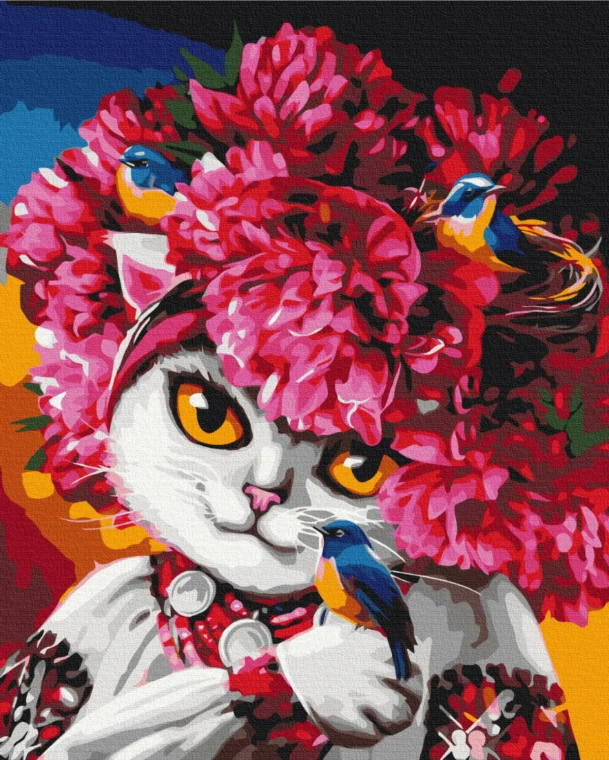 Квітуча киця ©Маріанна Пащук (BS53223)