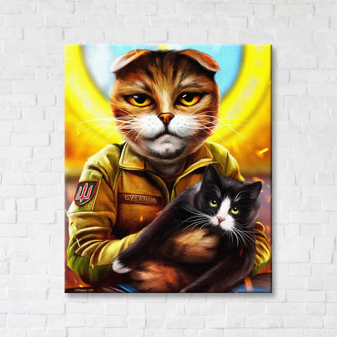 Котик-воєначальник ©Маріанна Пащук (CN5358S)