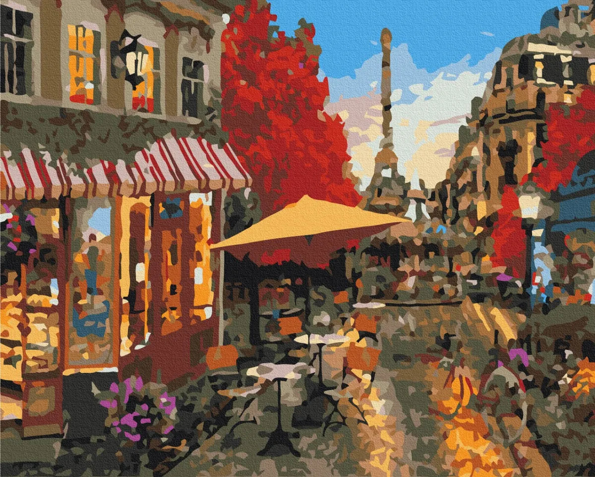 Вуличне життя Парижа (BS51385)