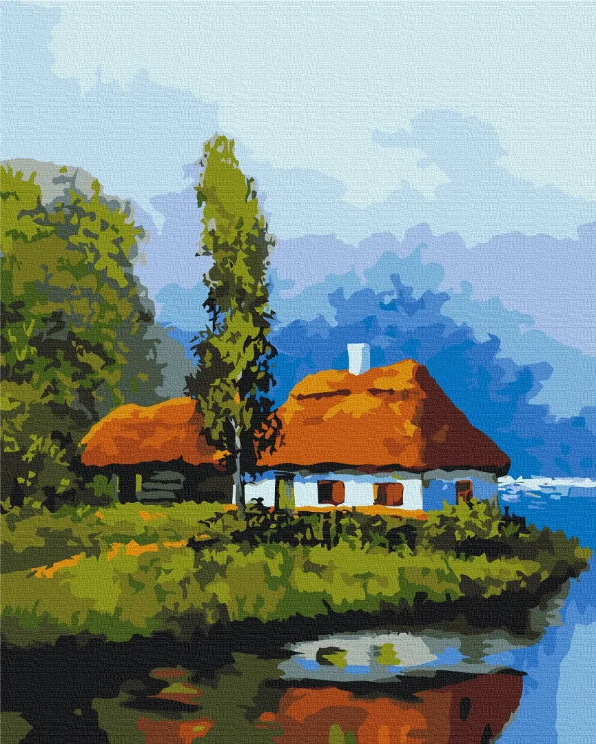 Хатинка біля озера (BS53152)