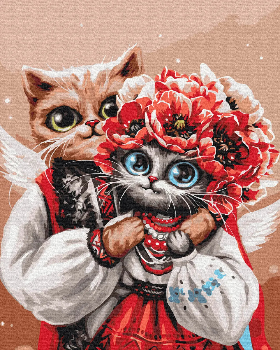 Котики янголята ©Маріанна Пащук (BS54142)