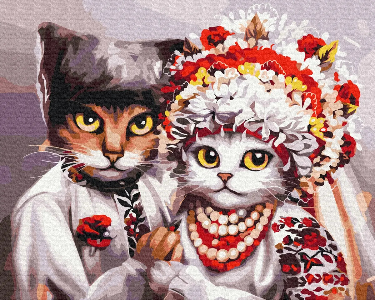 Весілля українських котиків ©Маріанна Пащук (BS53340)
