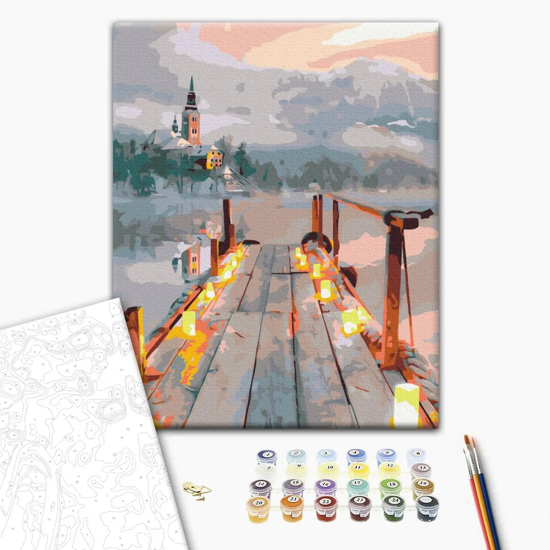 Романтика зимового вечора (BS33950)