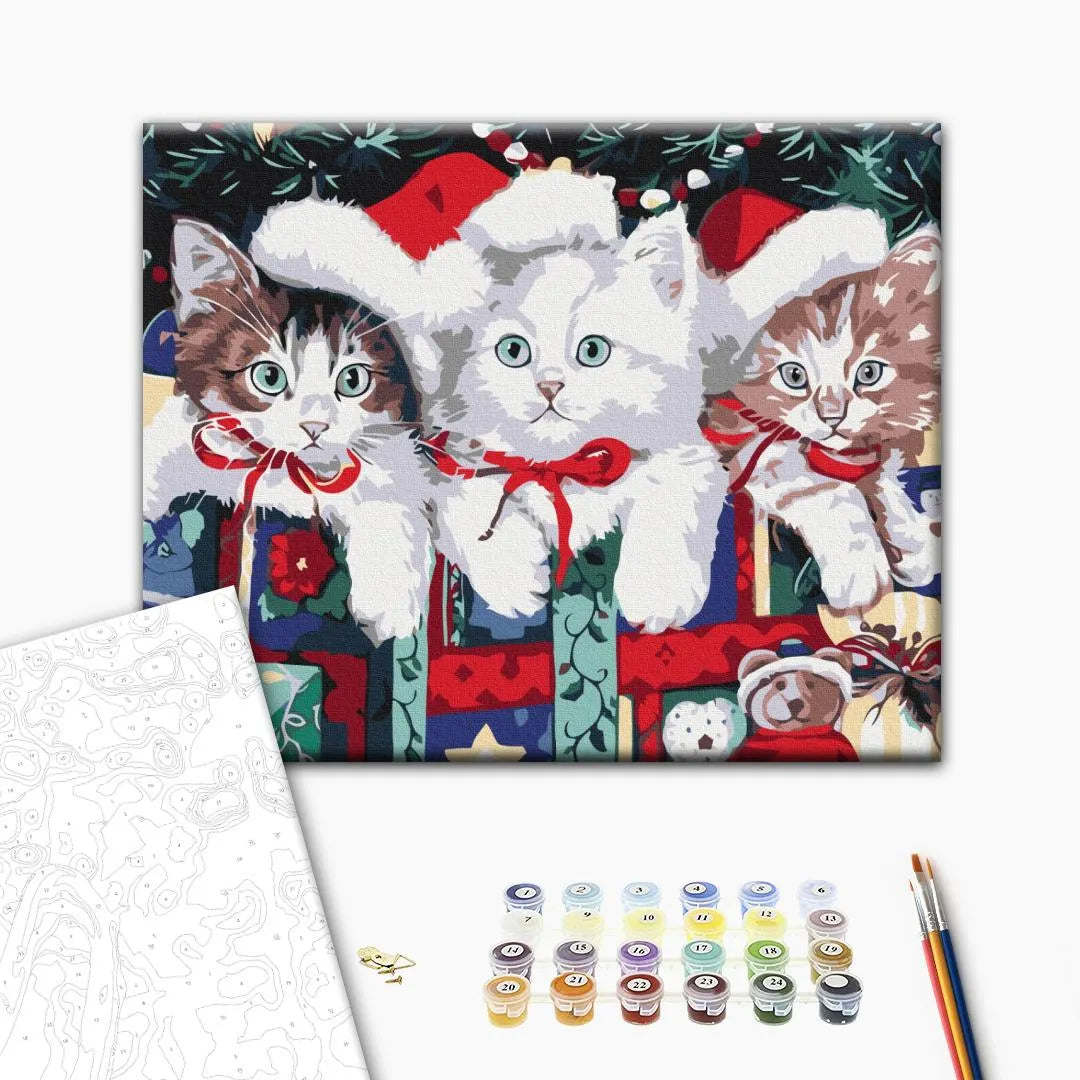 Новорічні котики (BS51359)