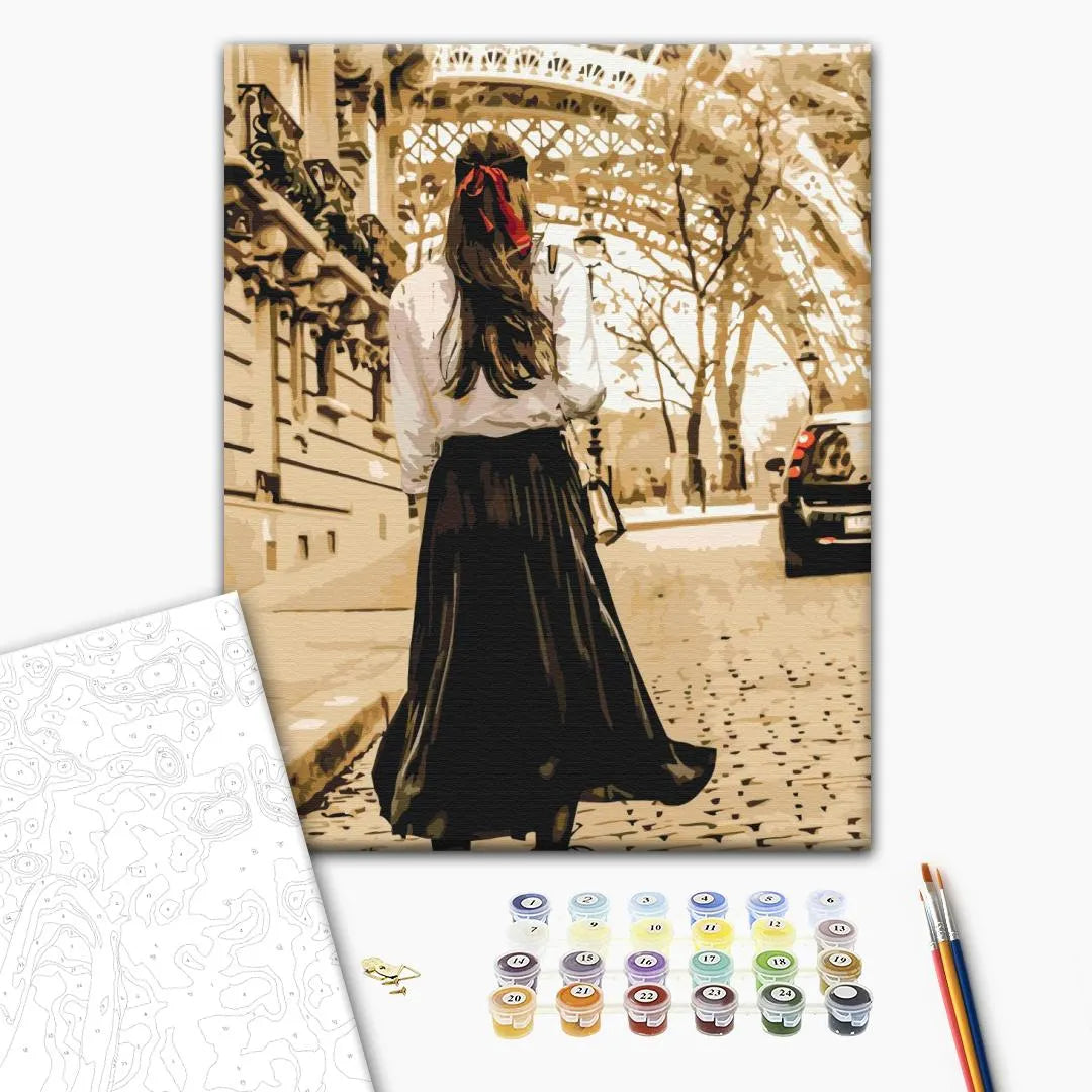 Леді на вулицях Парижу (BS52368)