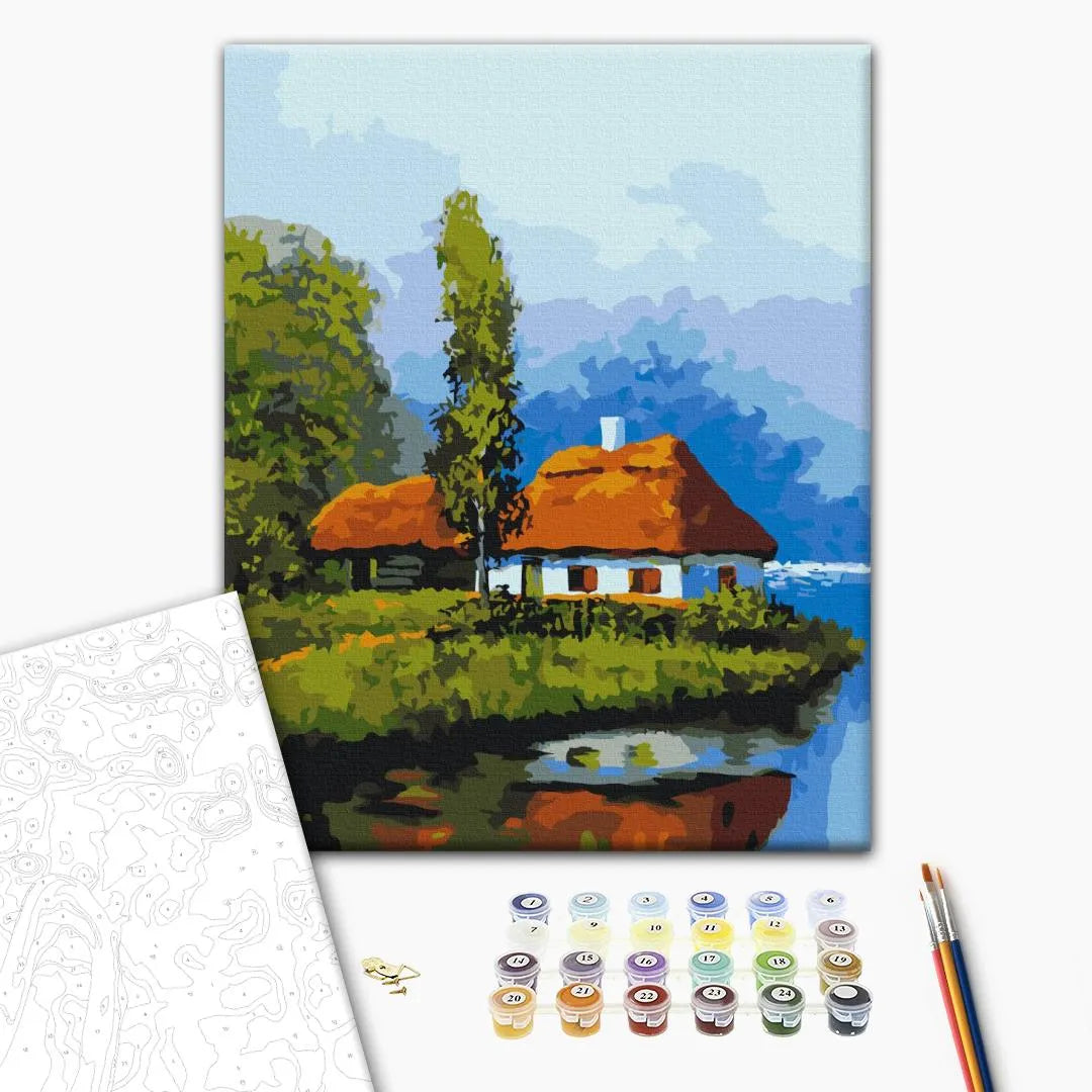 Хатинка біля озера (BS53152)