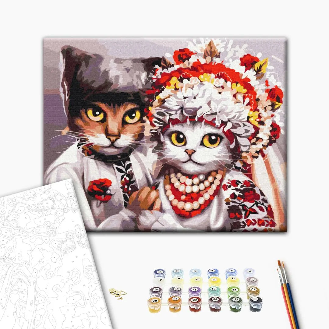 Весілля українських котиків ©Маріанна Пащук (BS53340)