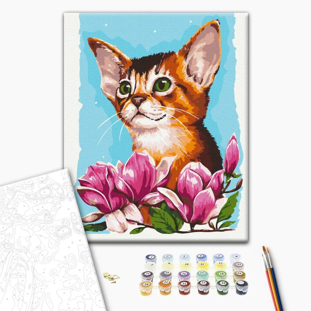 Котик в квітах © Anna Kulyk (BS53585)