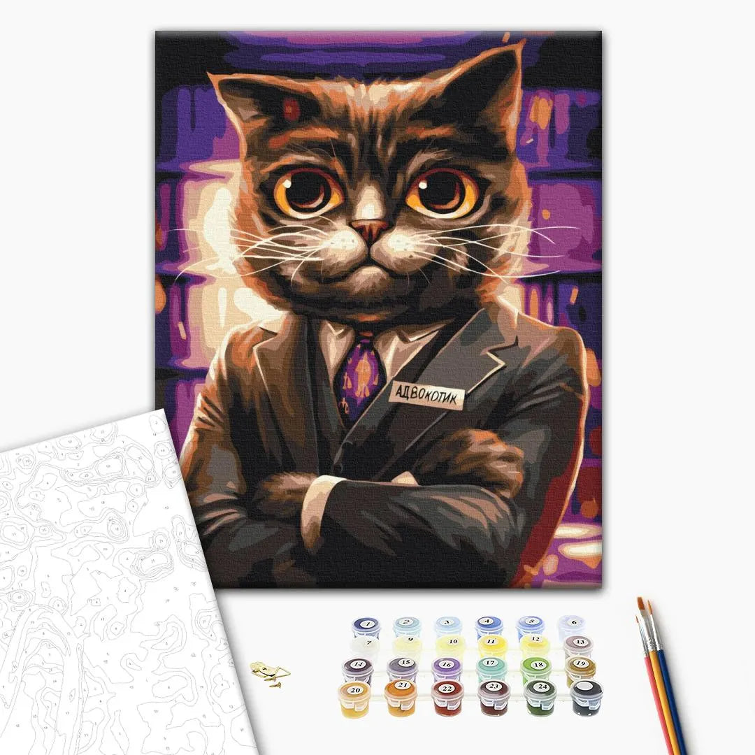Котик адвокат ©Маріанна Пащук (BS53665)