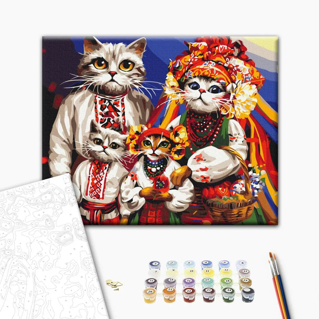 Котяча сім'я © Маріанна Пащук (BS53872)