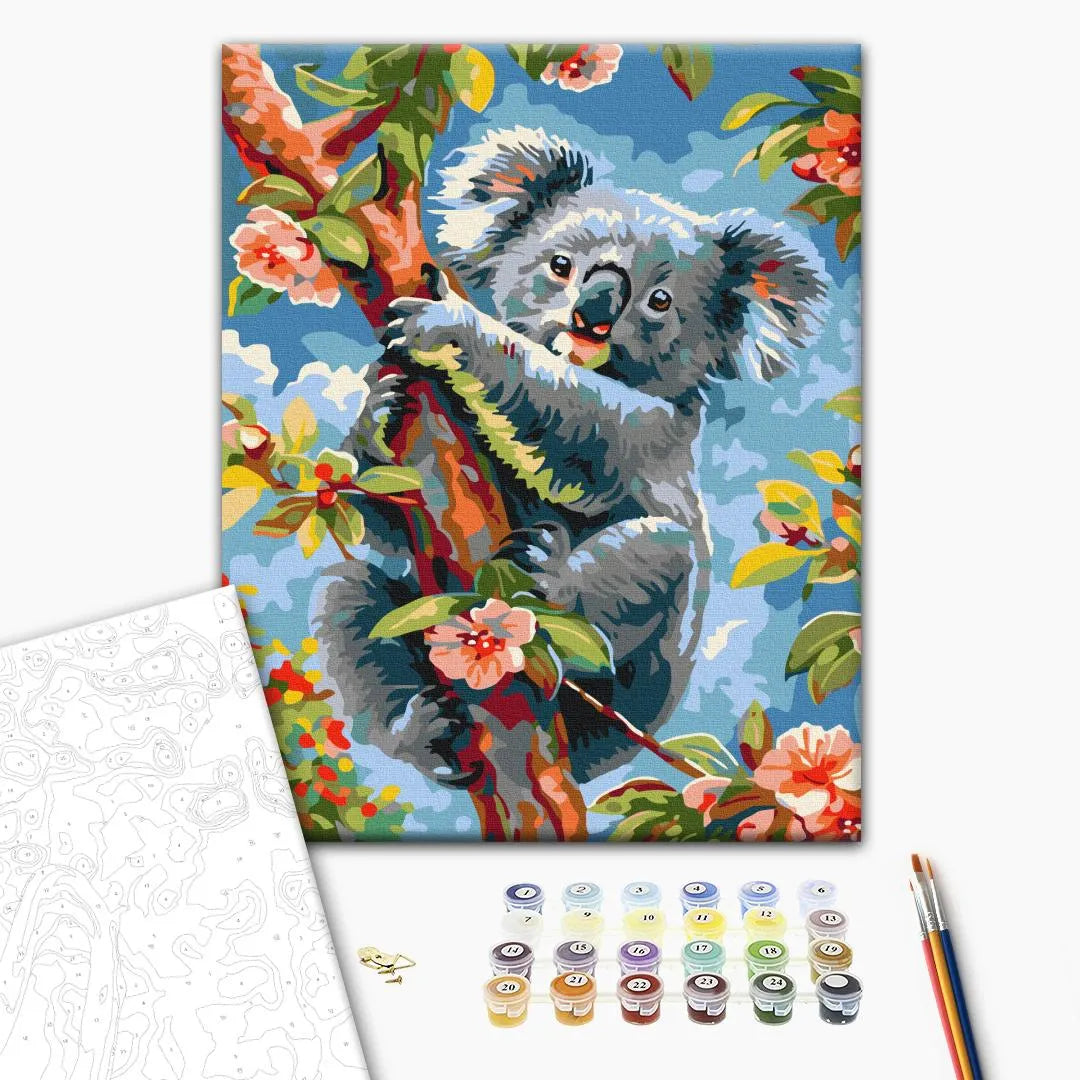Коала у квітах (BS53988)