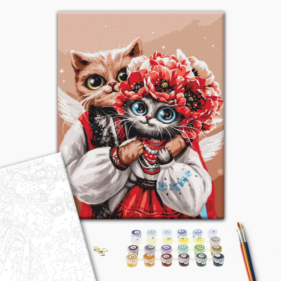 Котики янголята ©Маріанна Пащук (BS54142)