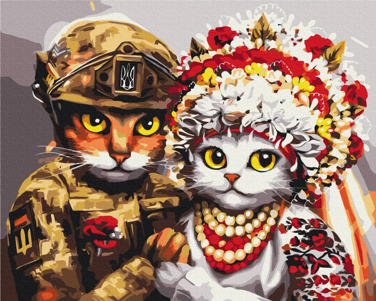 Весілля хоробрих  котиків ©Маріанна Пащук (BS53312)