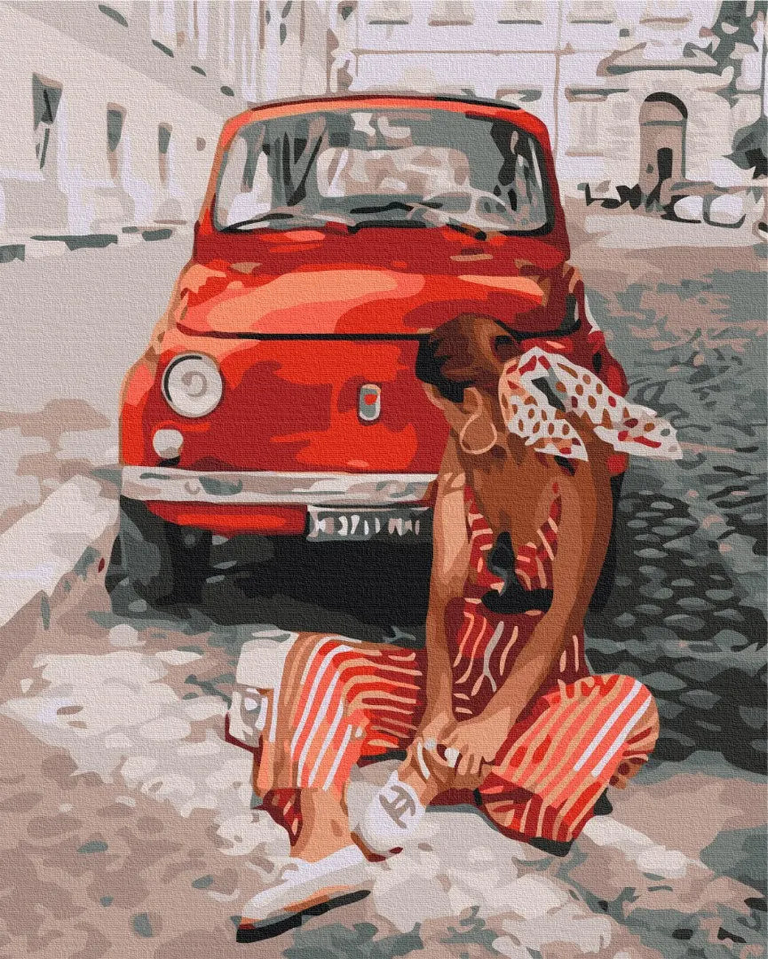 Літо в червоному (BS38506)