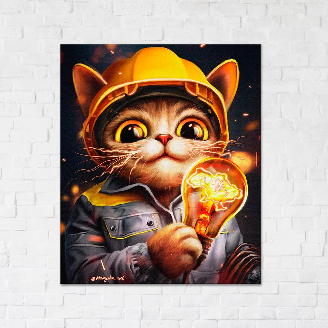 Котик-енергетик ©Маріанна Пащук (CN5333S)