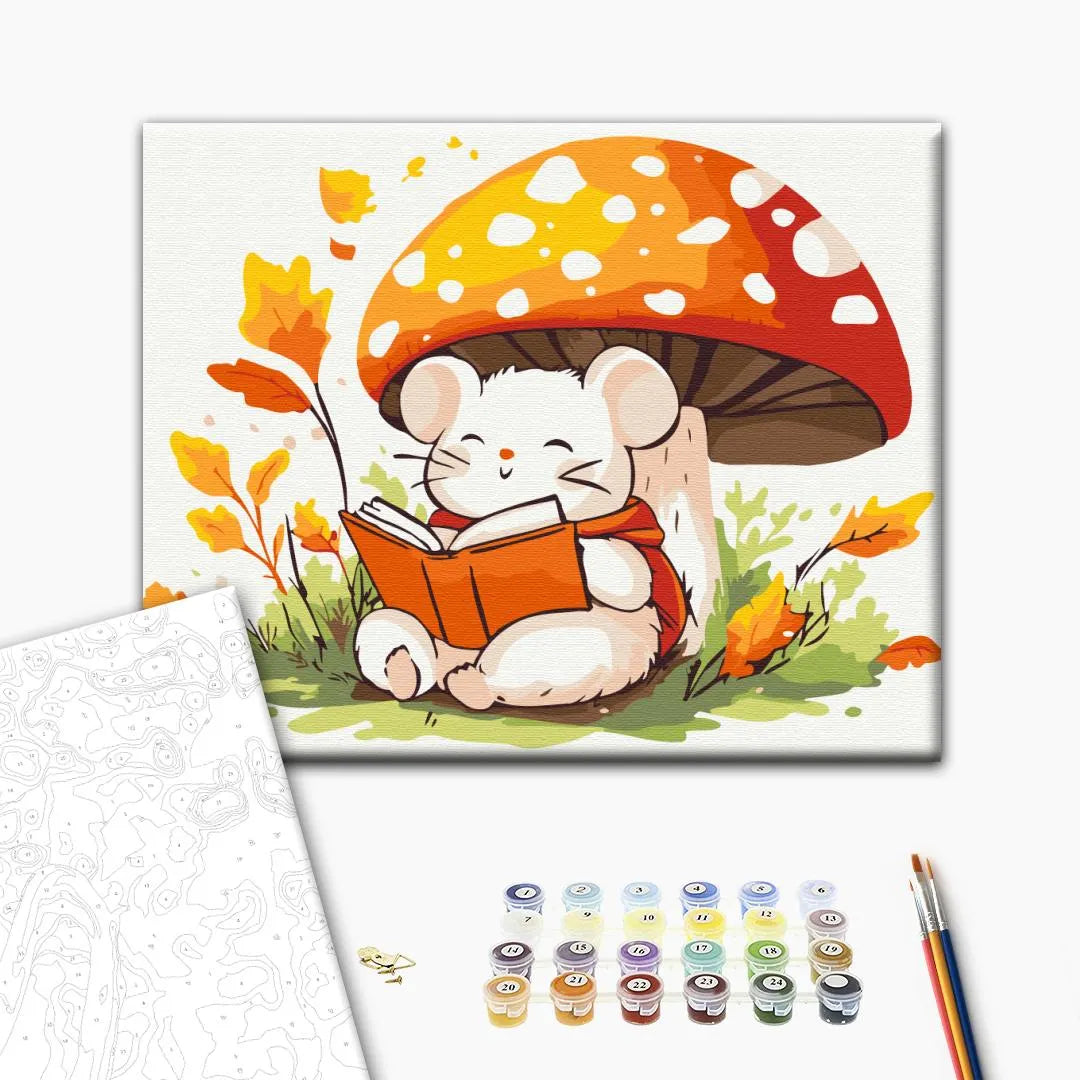 Мишеня з книжечкою (KBS0172)